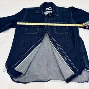 Gustin selvedge denim workshirt